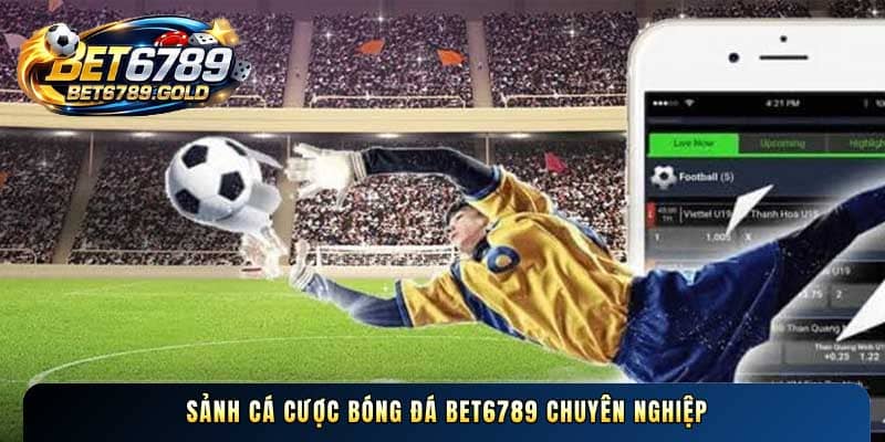 Sảnh Cá cược bóng đá BET6789 chuyên nghiệp